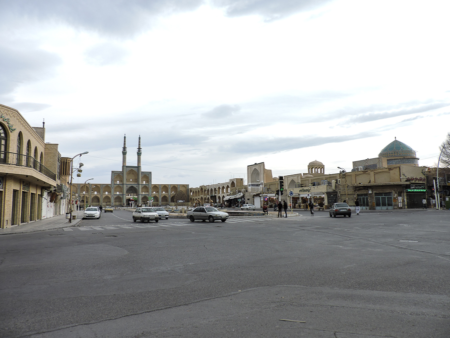 Veduta dell'Amir Chakhmaq Mosque Complex
