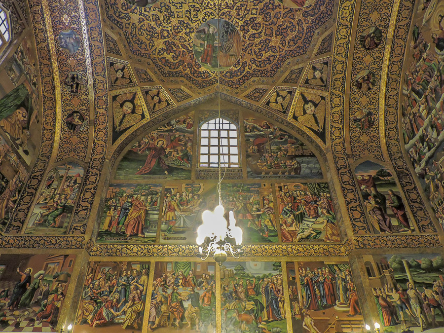 Affreschi della Cattedrale di Vank a New Julfa, Isfahan