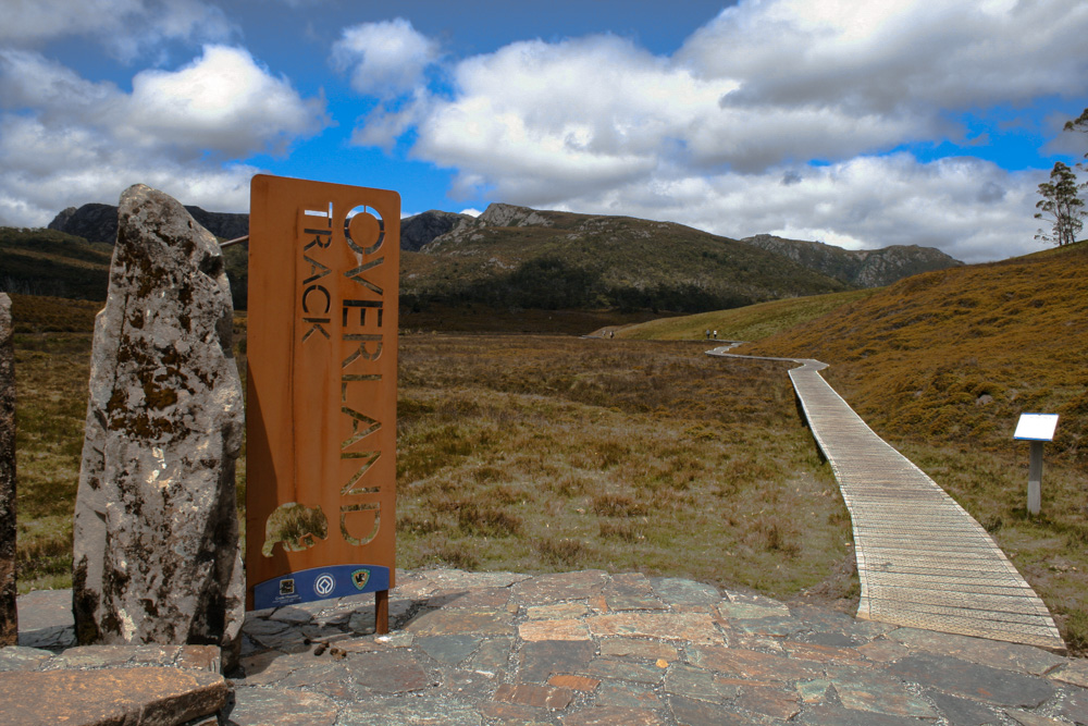 L'overland track attraversa le Cradle Mountains in Tasmania