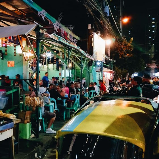 nightlife nel quartiere di Malate a Manila