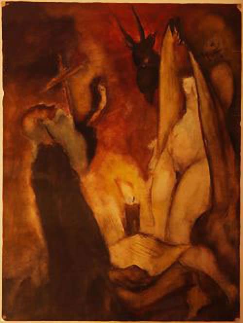 Tarasov, St. Anthony Temptation al Museo Savitsky a Nukus
