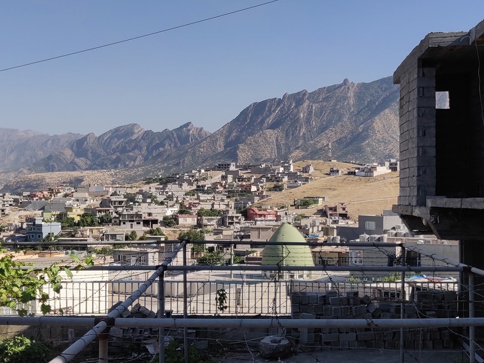 Vista da Rawanduz nel Kurdistan Iraqeno